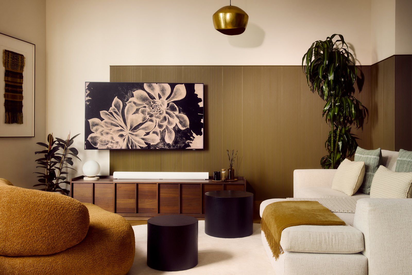 Lisbon living room, a completed residential project