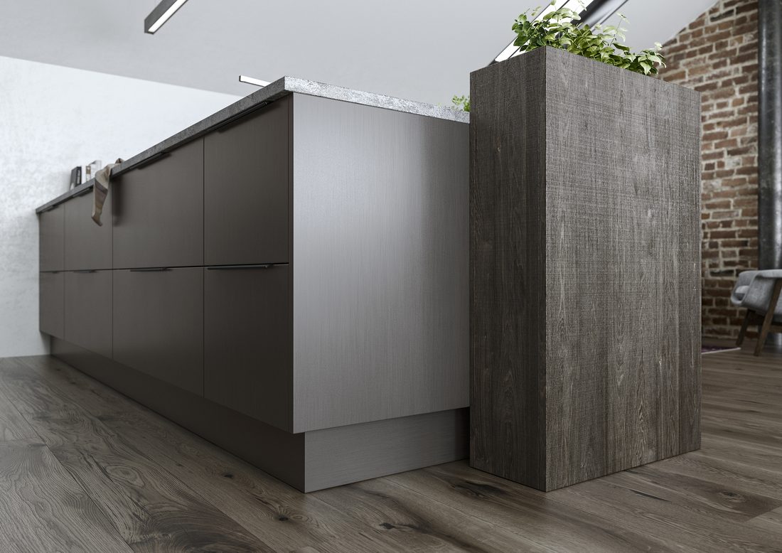 Detroit kitchen range